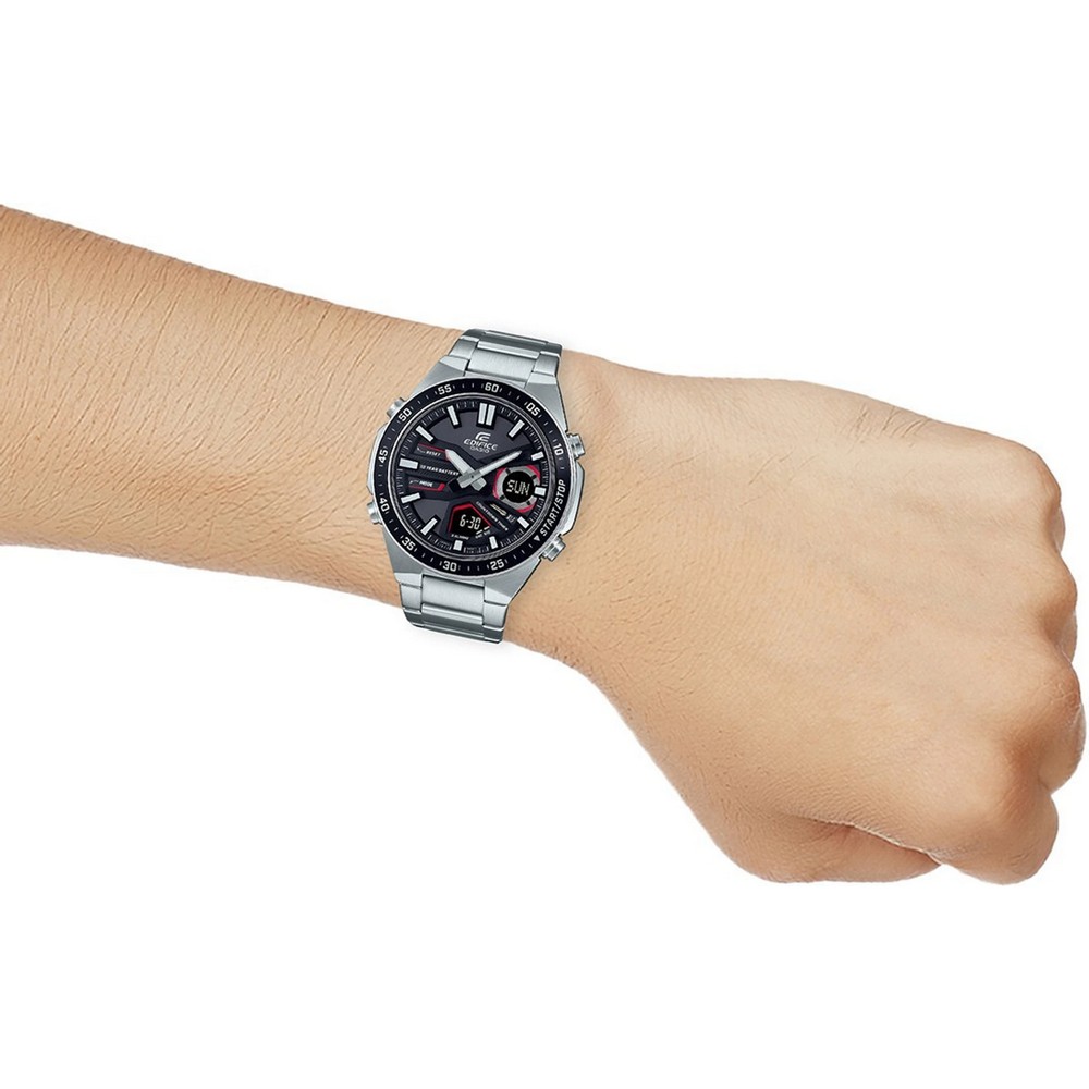 RELOJ EDIFICE ANÁLOGO - DIGITAL EFV-C110D-1A4VDF HOMBRE - 6