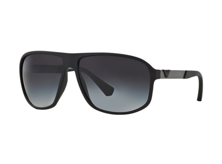 LENTES DE SOL PROTECCIÓN UV EMPORIO ARMANI EA 4029 50638G BLACK RUBBER/GREY - 1