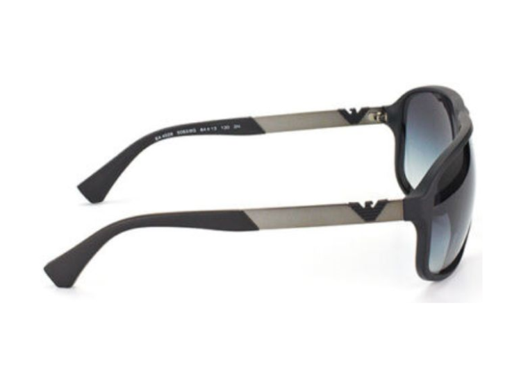 LENTES DE SOL PROTECCIÓN UV EMPORIO ARMANI EA 4029 50638G BLACK RUBBER/GREY - 3