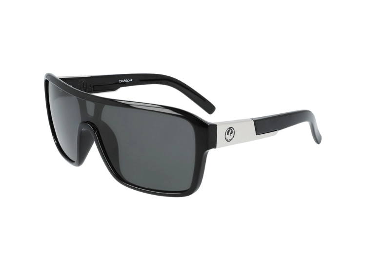 LENTES DE SOL DRAGON REMIX LL - BLACK / SMOKE - 1