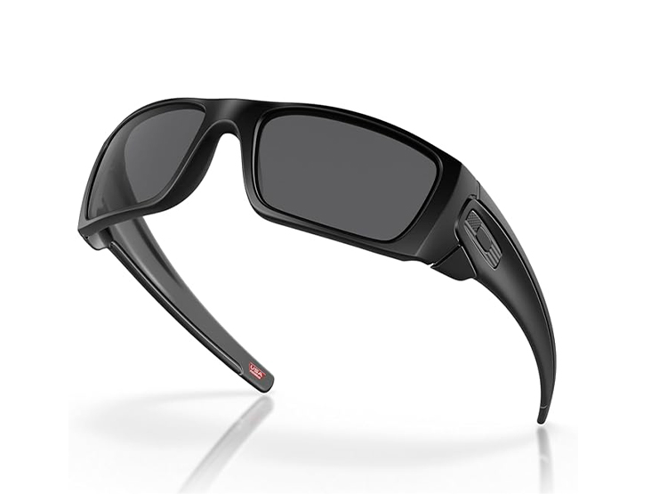 LENTES DE SOL PROTECCIÓN UV OAKLEY FUEL CELL MATTE BLACK USA FLAG/GRIS - 4