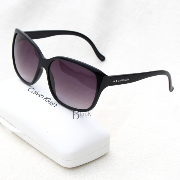LENTES CALVIN KLEIN CK20518S-001 MUJER CATE EYE - BLACK/GREY - 3