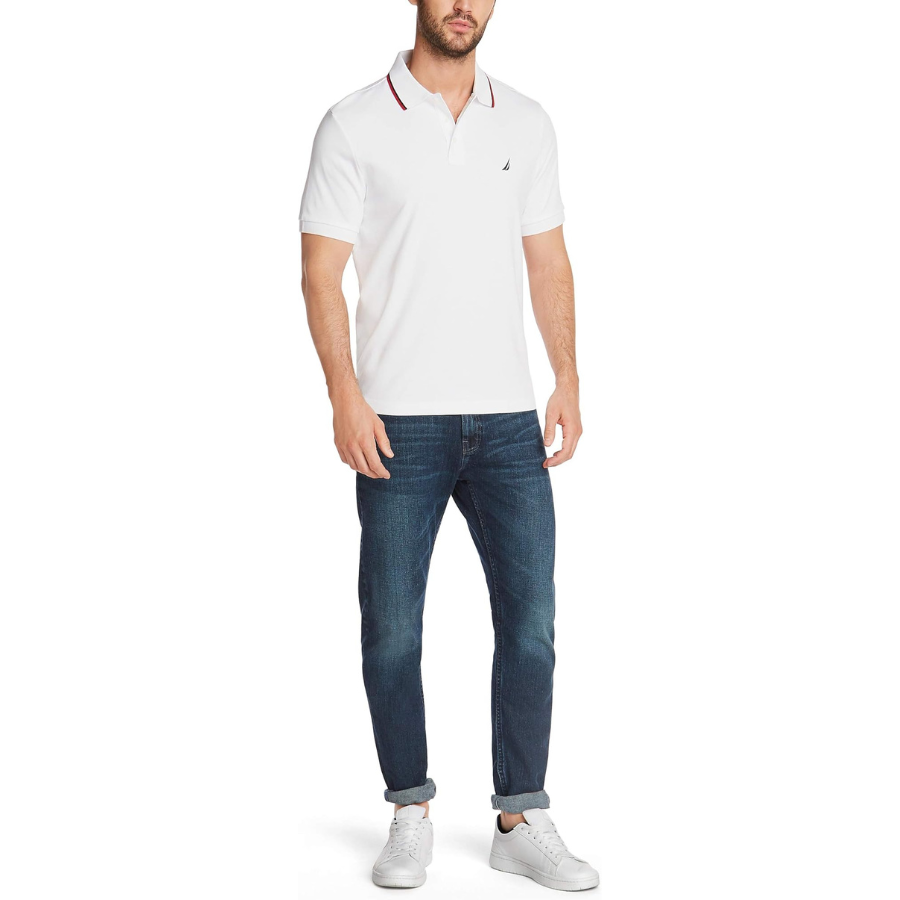 POLO NAUTICA CAMISERO CLASSIC - BLANCO - 3