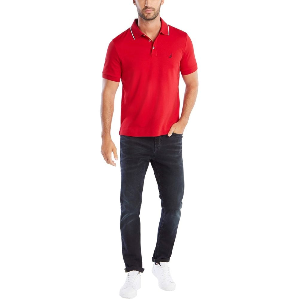 POLO NAUTICA CAMISERO - ROJO - 2