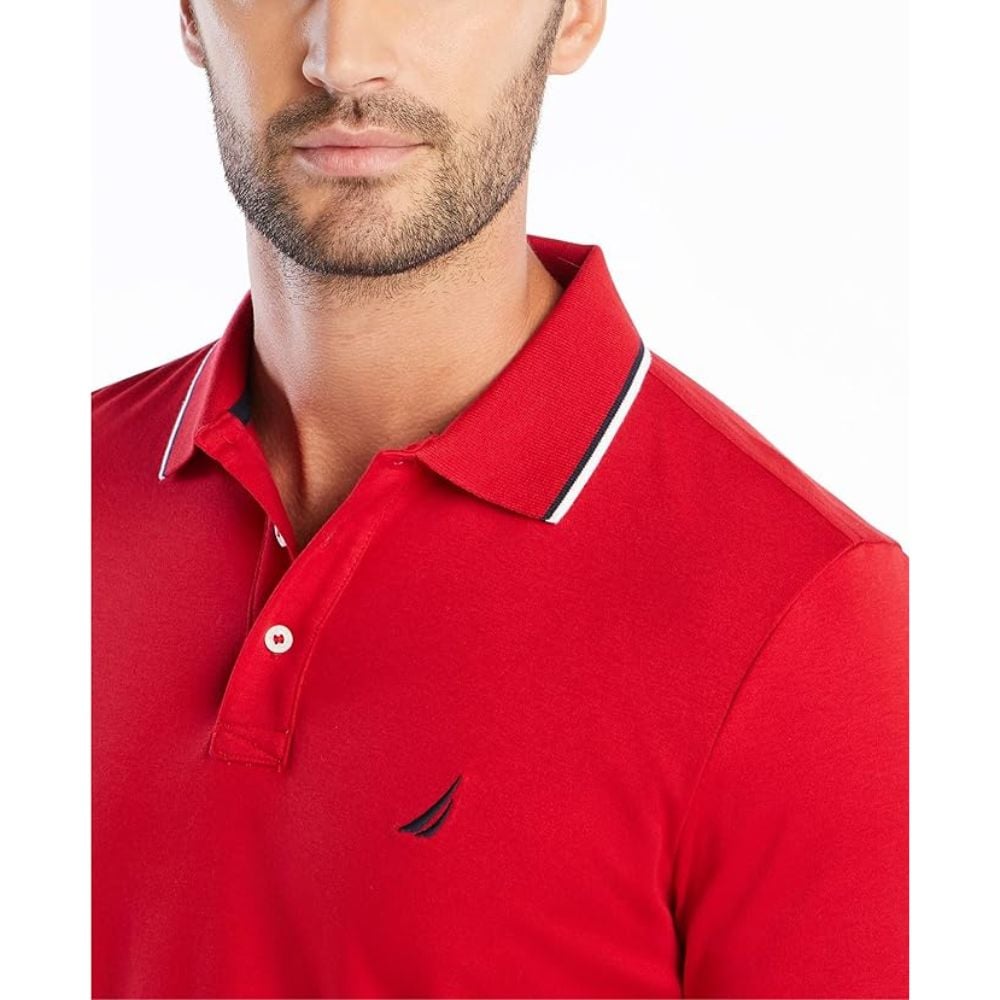 POLO NAUTICA CAMISERO - ROJO - 3