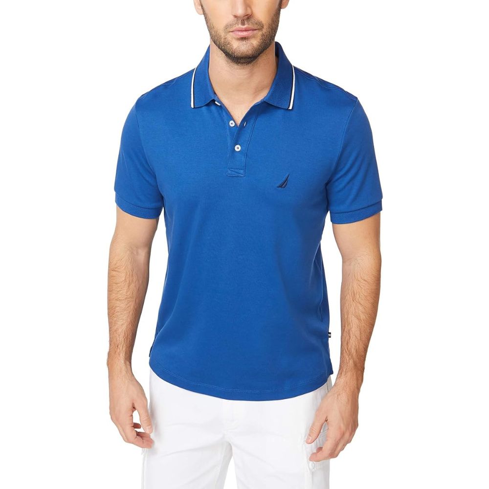 POLO NAUTICA CAMISERO - AZUL - 1
