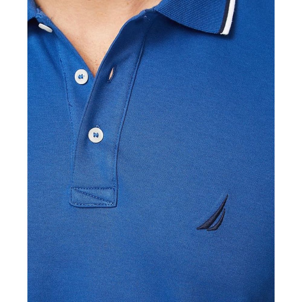 POLO NAUTICA CAMISERO - AZUL - 4