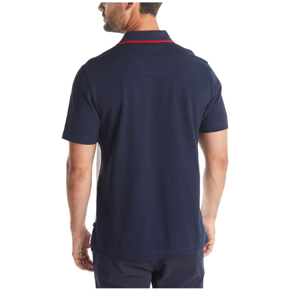 POLO NAUTICA CAMISERO - AZUL/ROJO/BLANCO - 5