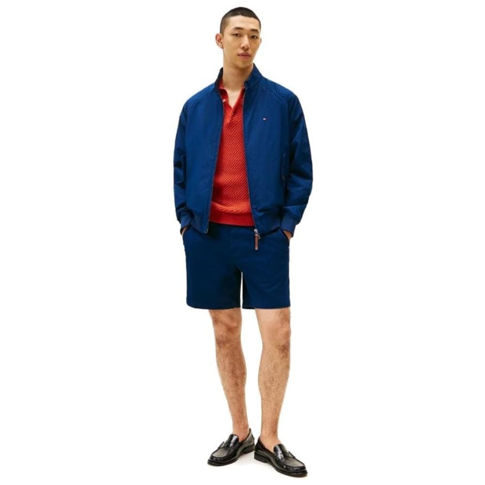 SHORT TOMMY HILFIGER ALGODON REGULAR 7' - AZUL OSCURO - 2