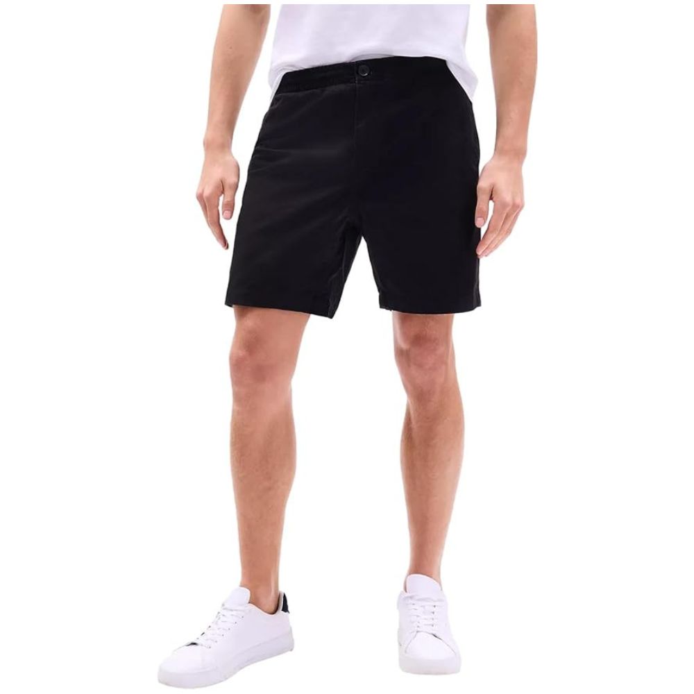 SHORT TOMMY HILFIGER REGULAR FIT FLEX 7'- NEGRO - 1