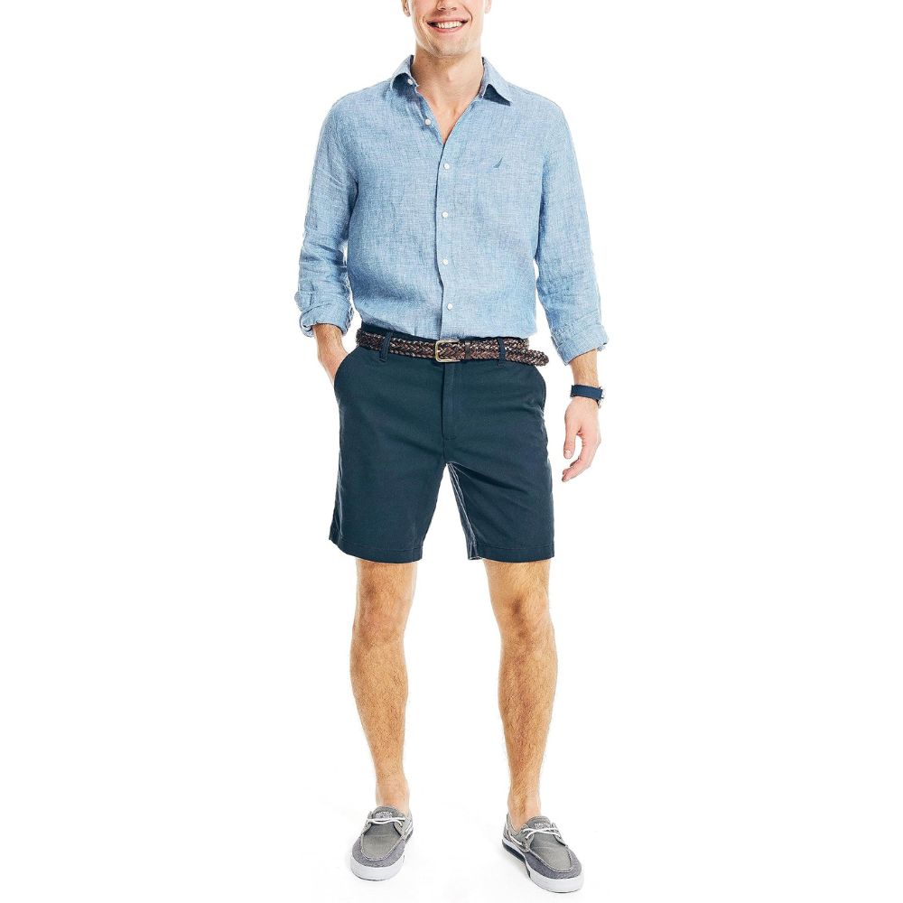 SHORT NAUTICA CLASSIC FIT - AZUL - 4