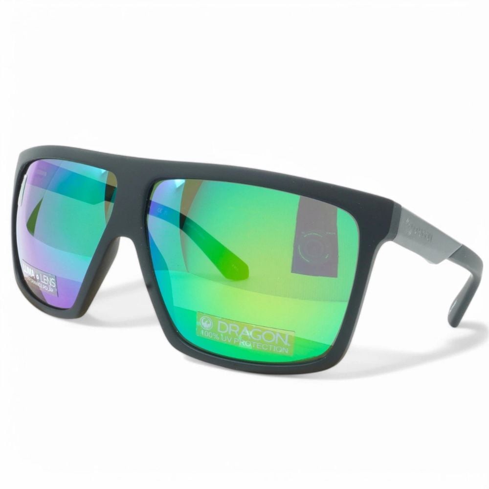 LENTES DE SOL DRAGON ULTRA LL POLARIZADO - MATTE BLACK/ GREEN ION - 2