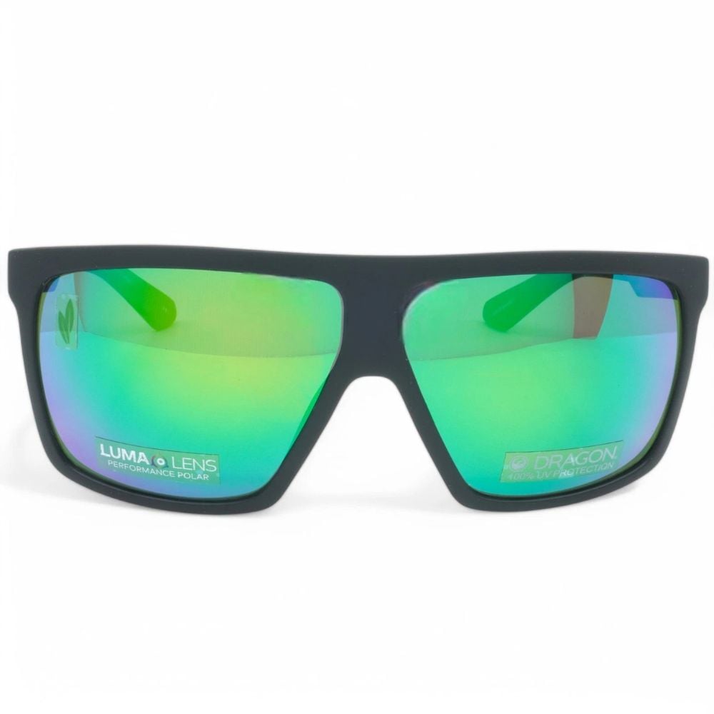 LENTES DE SOL DRAGON ULTRA LL POLARIZADO - MATTE BLACK/ GREEN ION - 4