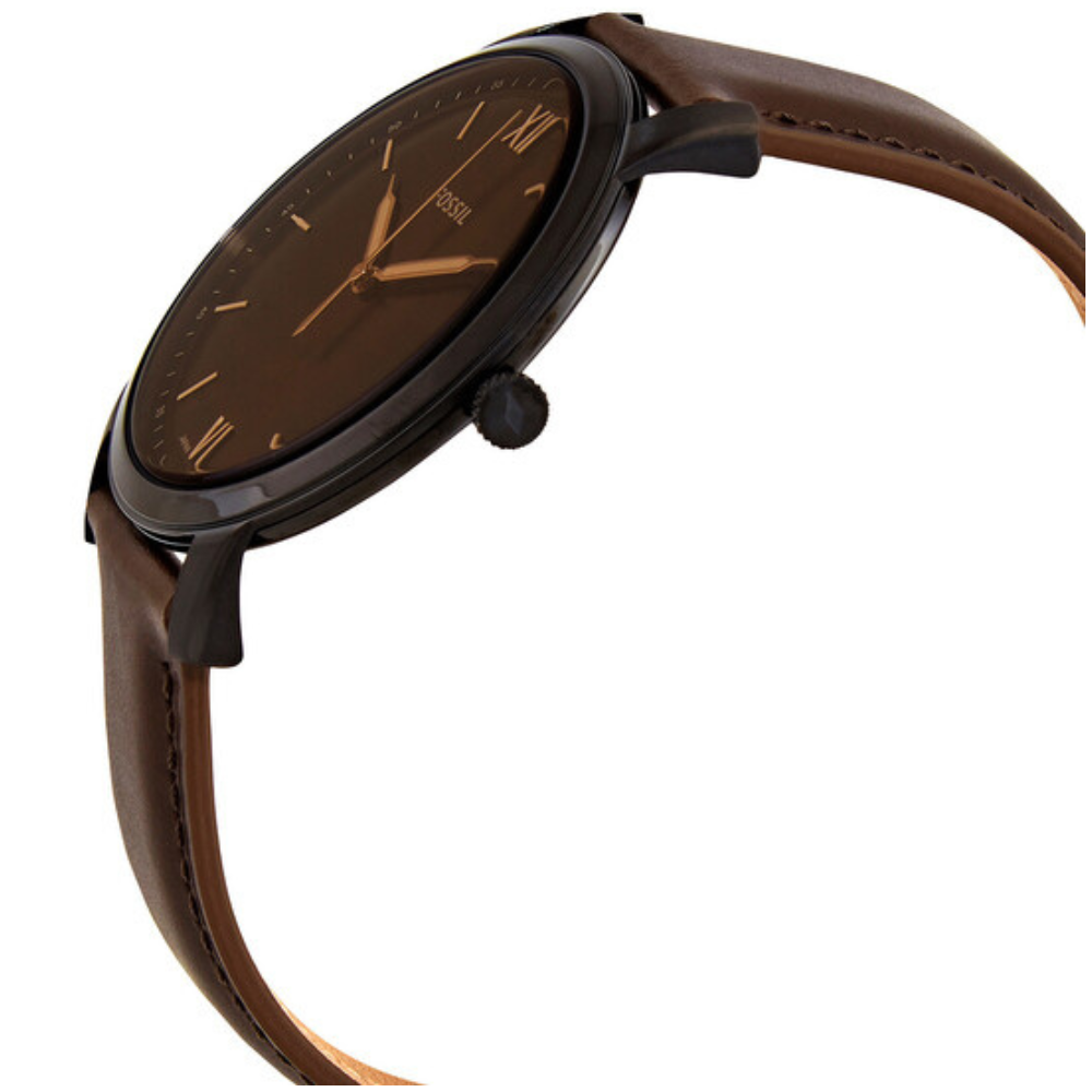 RELOJ FOSSIL MINIMALIST CUARZO ACERO INOXIDABLE MARRON - 2