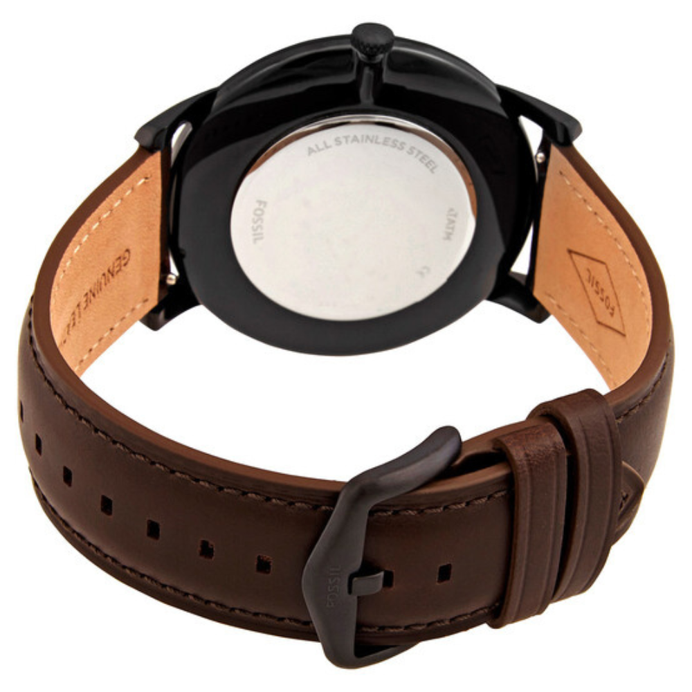 RELOJ FOSSIL MINIMALIST CUARZO ACERO INOXIDABLE MARRON - 3