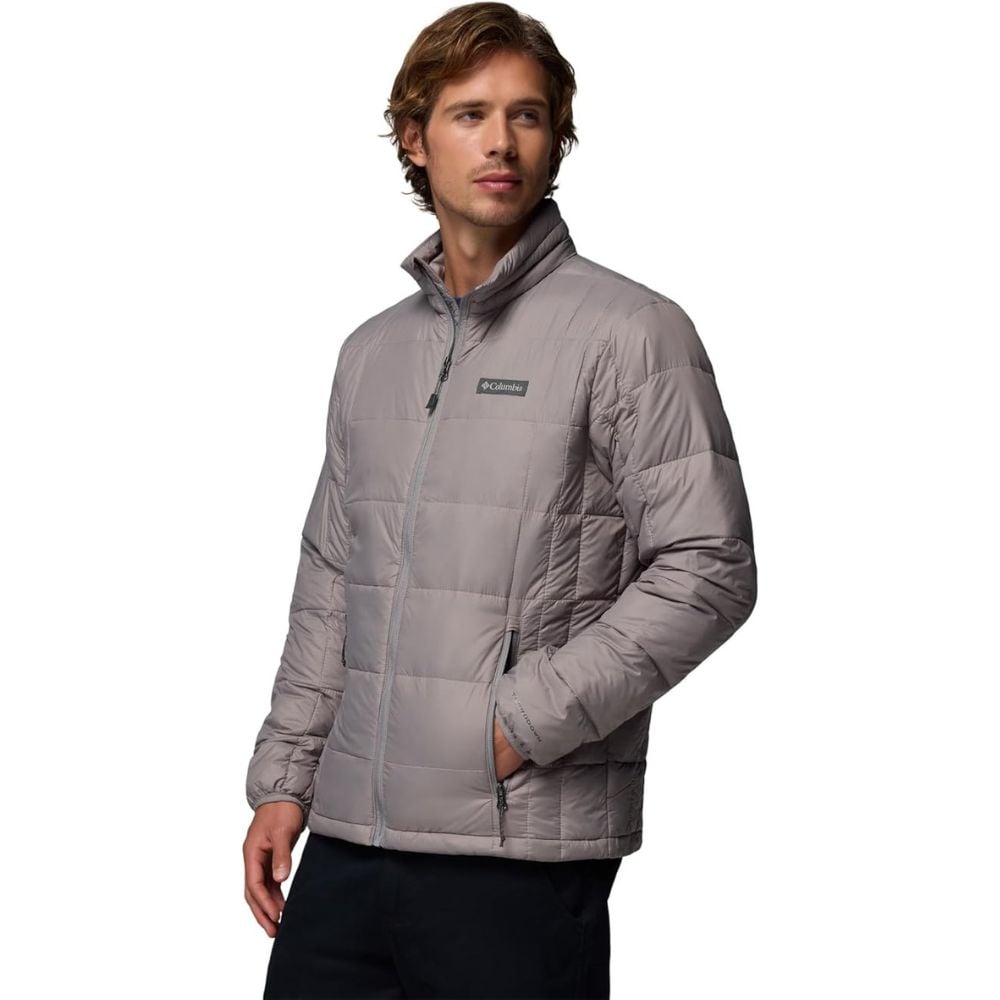 CASACA COLUMBIA TERMICA REPELENTE AL AGUA VOODOO FALLS 590 GRIS - 2