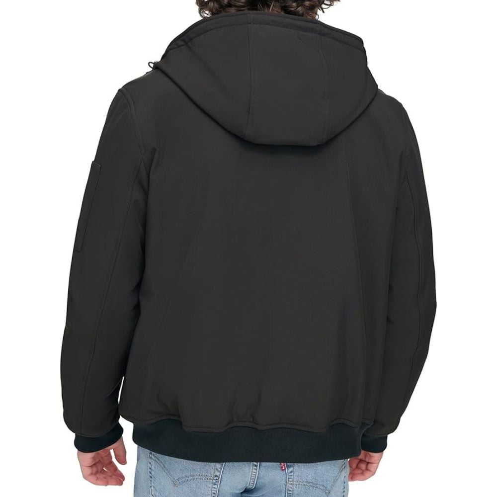 CASACA TOMMY HILFIGER ACTIVO SOFTSHELL BOMBER - NEGRO - 5