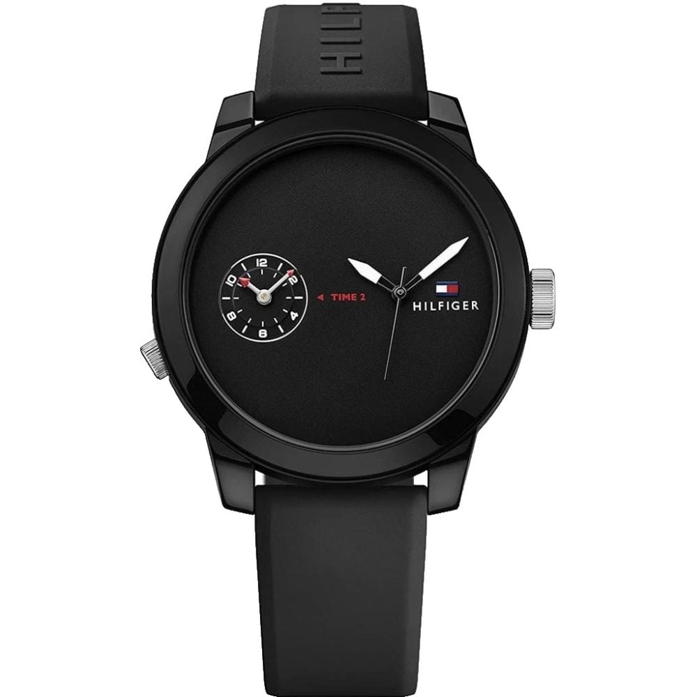RELOJ TOMMY HILFIGER 1791326 CUARZO 44MM - NEGRO - 1