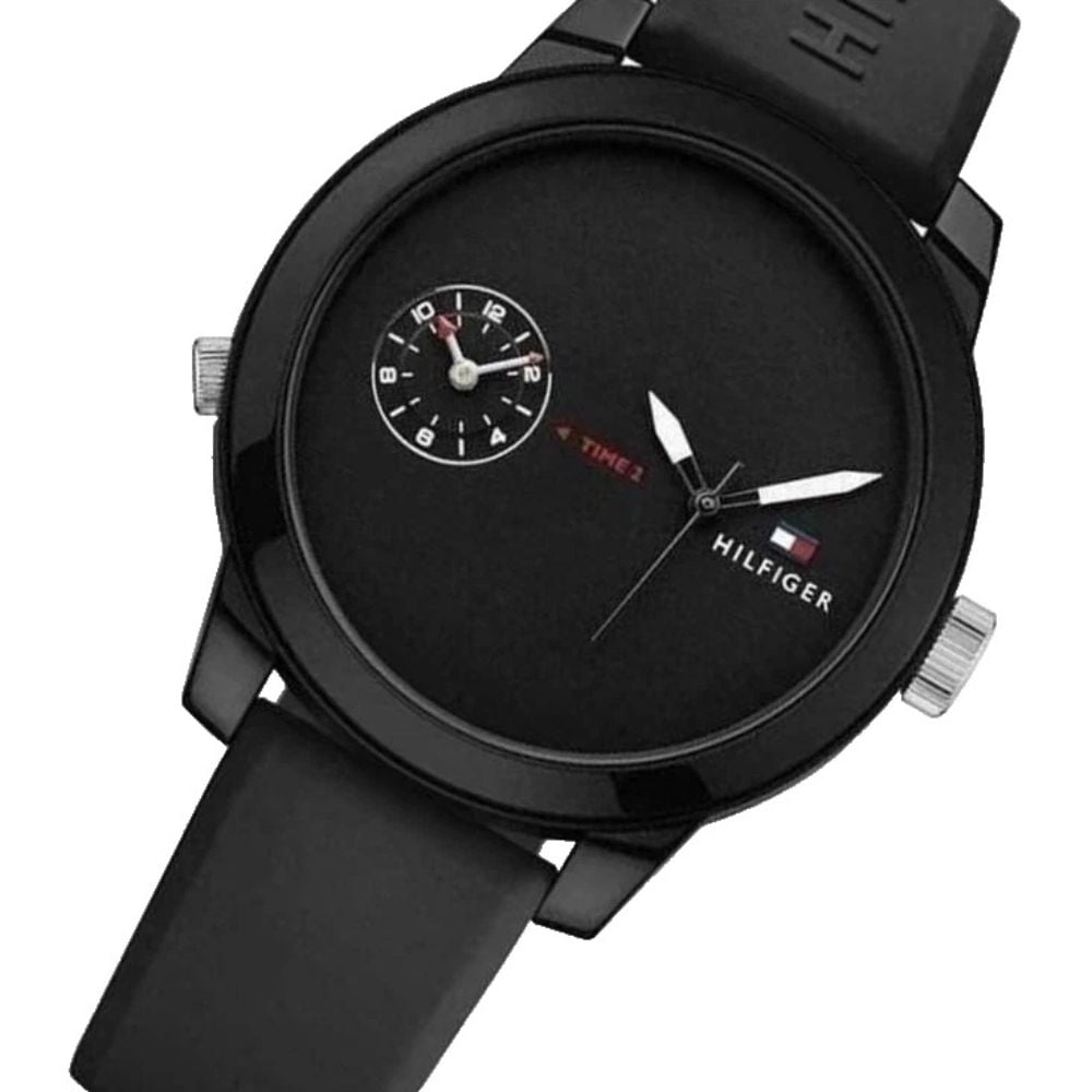 RELOJ TOMMY HILFIGER 1791326 CUARZO 44MM - NEGRO - 2