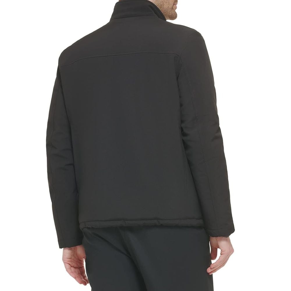 CASACA CALVIN KLEIN SOFTSHELL SHERPA - NEGRO - 4