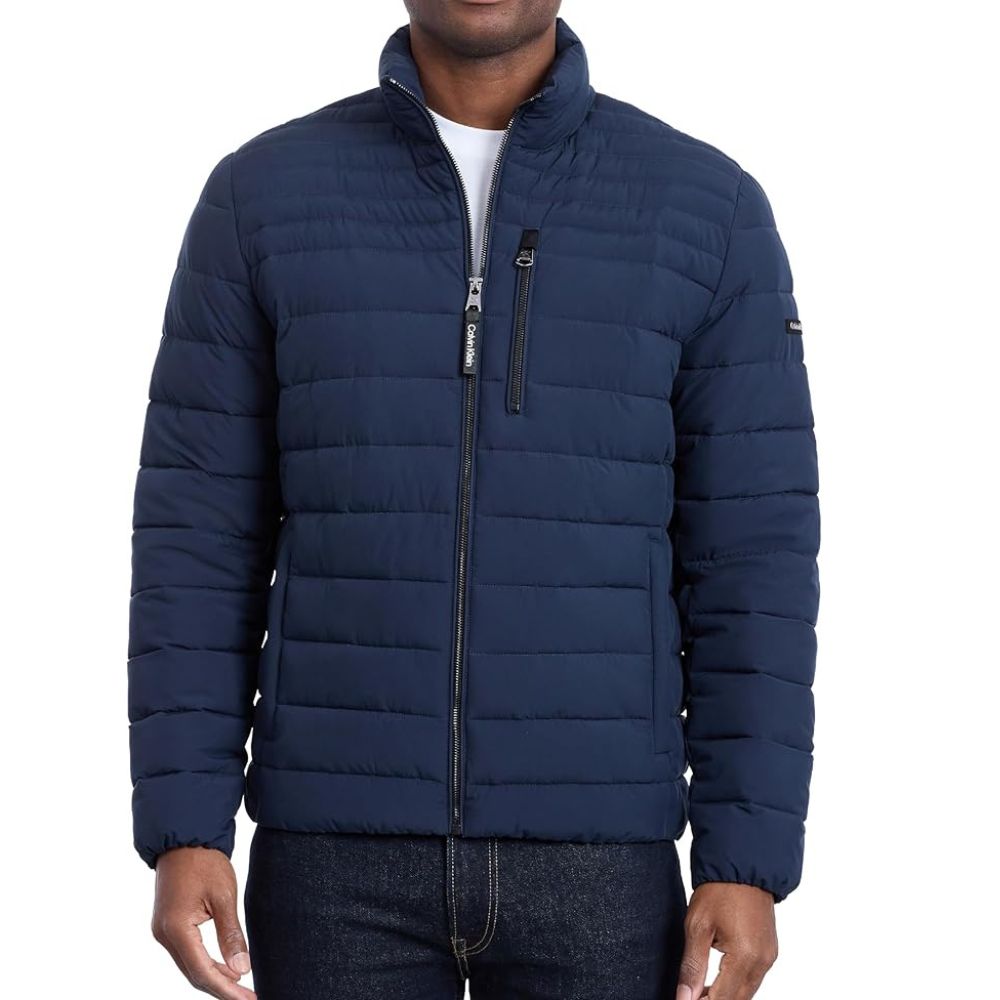 CASACA CALVIN KLEIN PUFFER - AZUL MARINO - 1