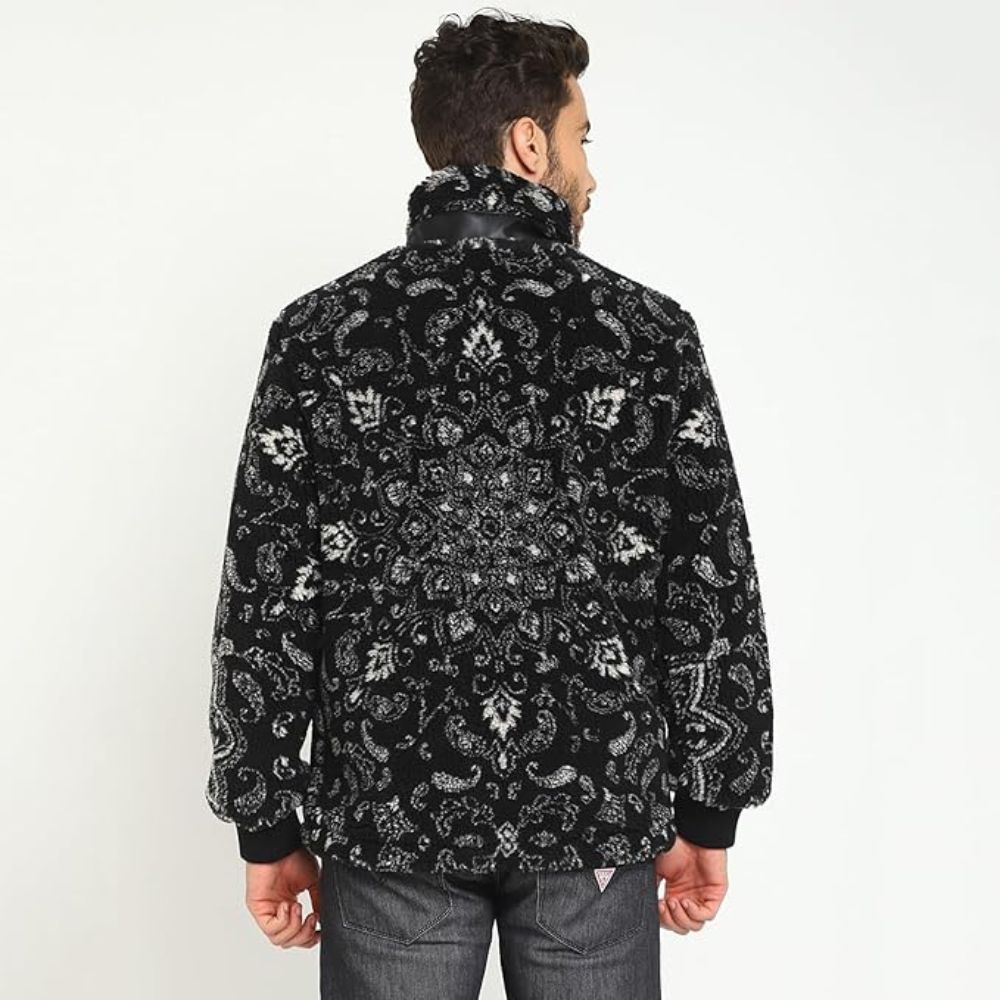 CASACA GUESS SHERPA JACKET - NEGRO - 2