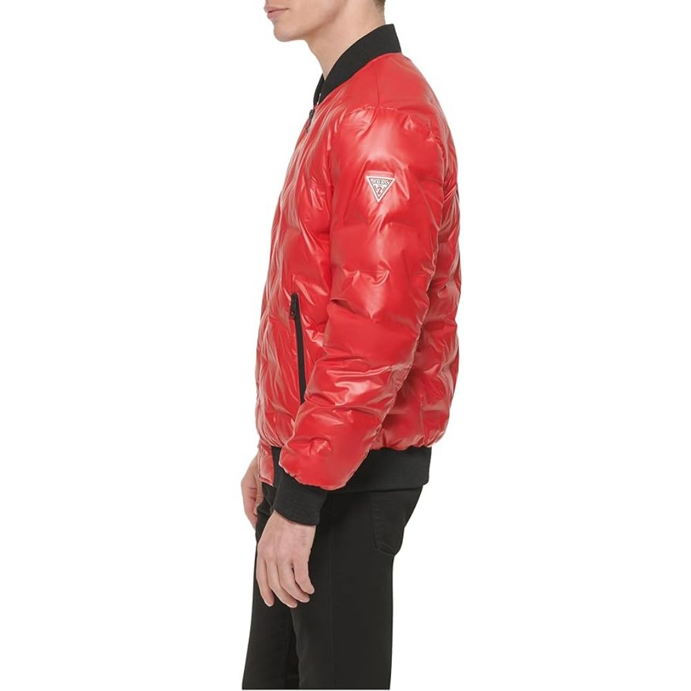 CASACA GUESS RAIN JACKET - ROJO - 5