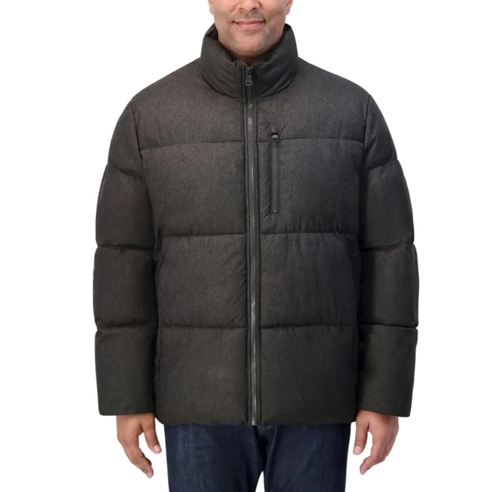 CASACA NAUTICA PUFFER JACKET - GRIS OSCURO - 1