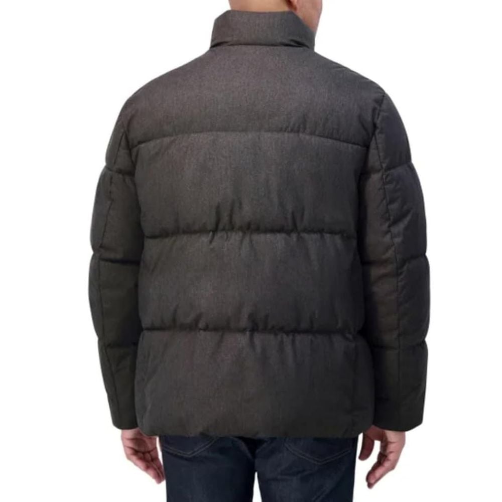 CASACA NAUTICA PUFFER JACKET - GRIS OSCURO - 4