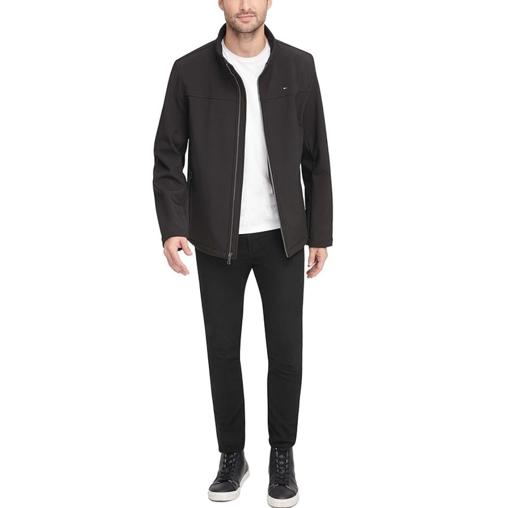 CASACA TOMMY HILFIGER SOFTSHELL ACTIVE - NEGRO - 3