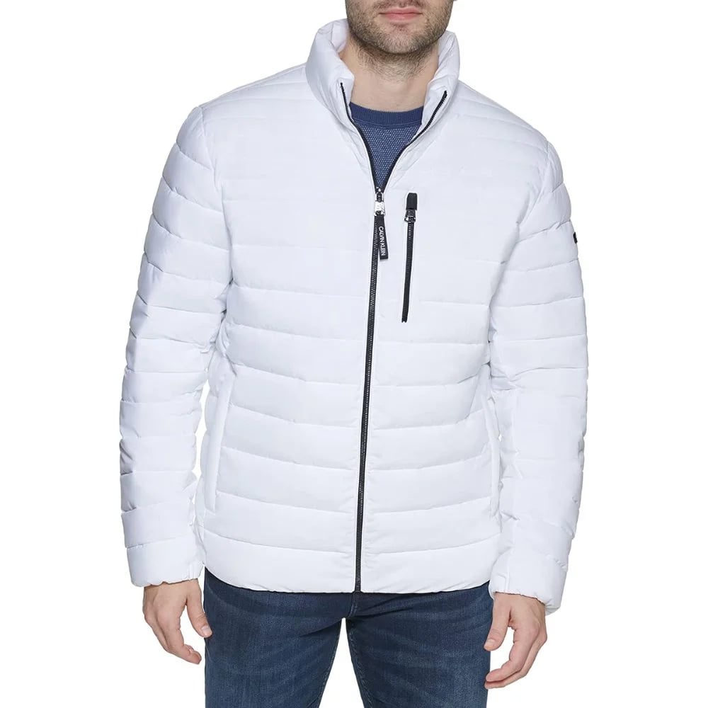 CASACA CALVIN KLEIN PUFFER PACKABLE - BLANCO - 1