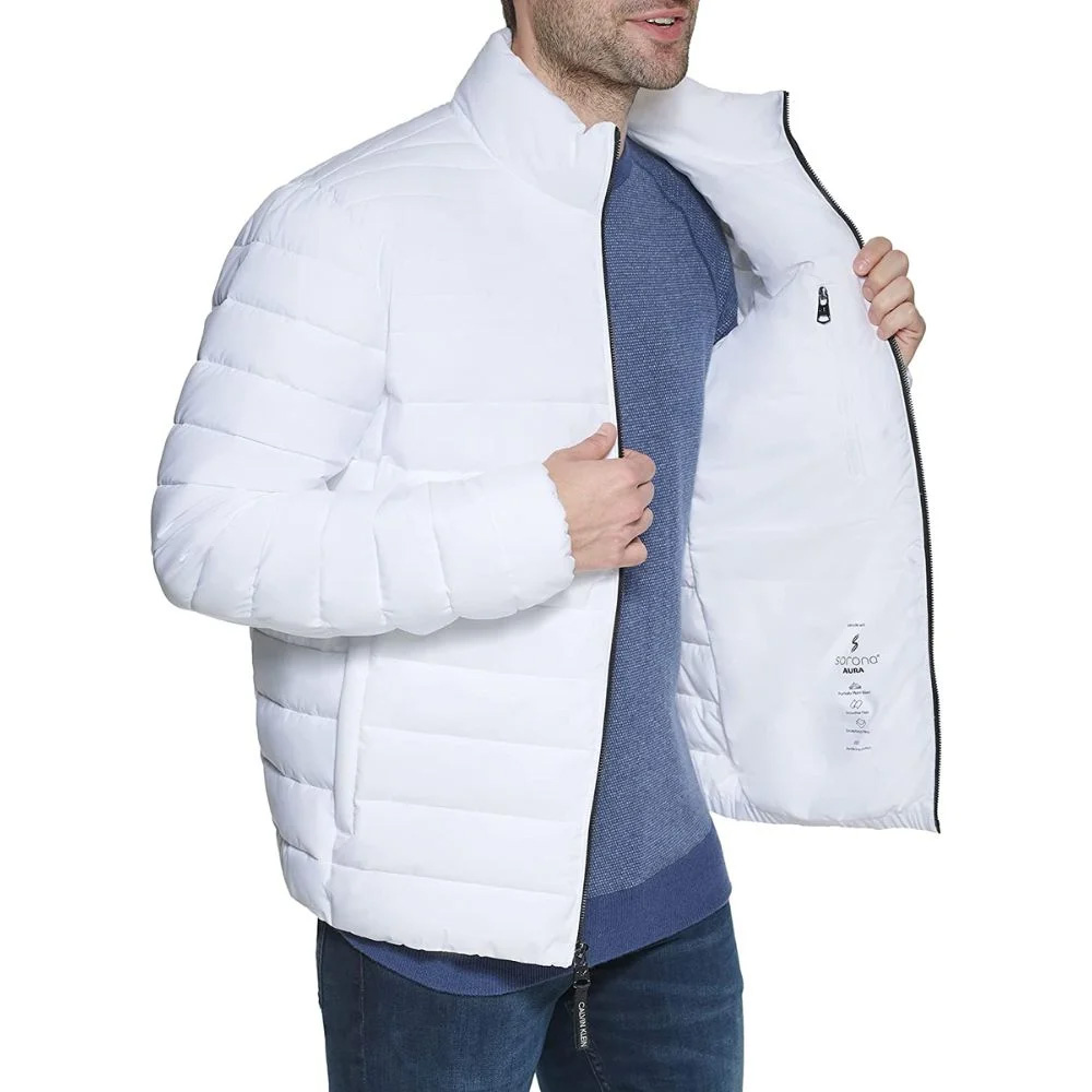 CASACA CALVIN KLEIN PUFFER PACKABLE - BLANCO - 2