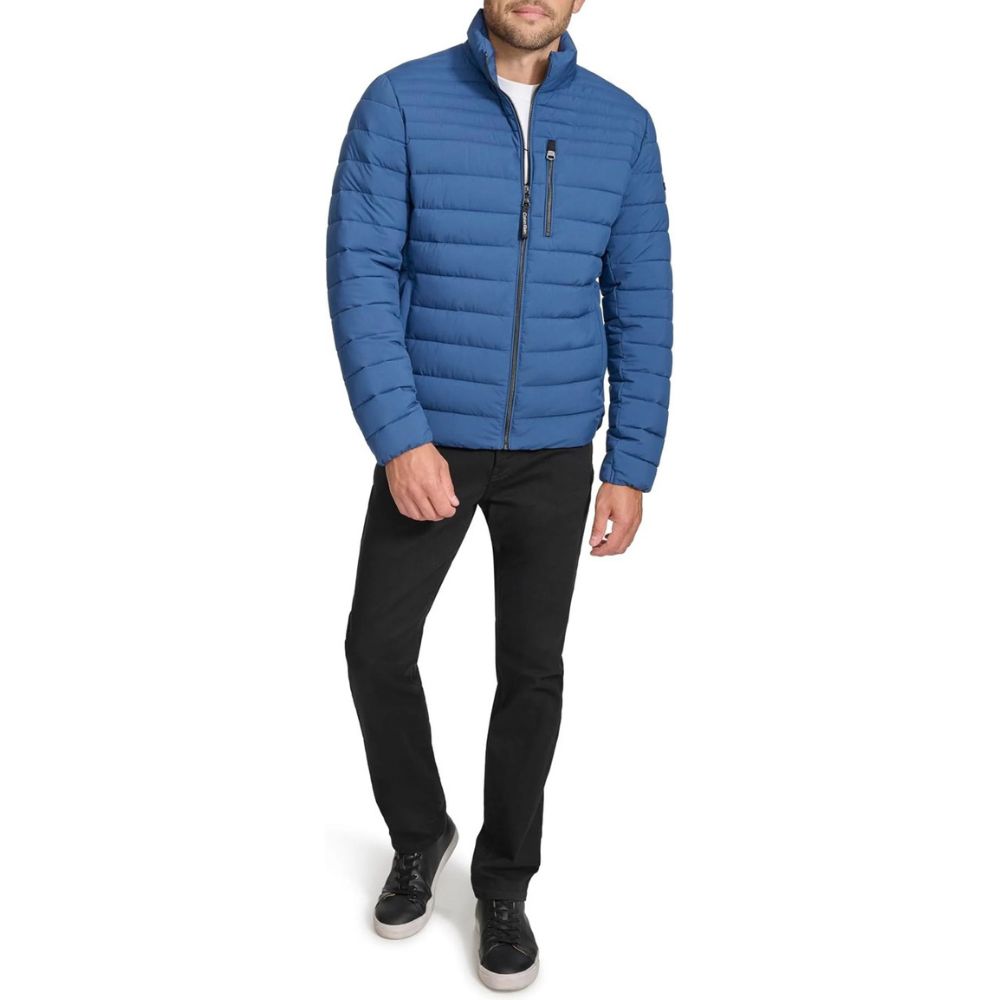 CASACA CALVIN KLEIN RESISTANT PUFFER - AZUL CLARO - 3