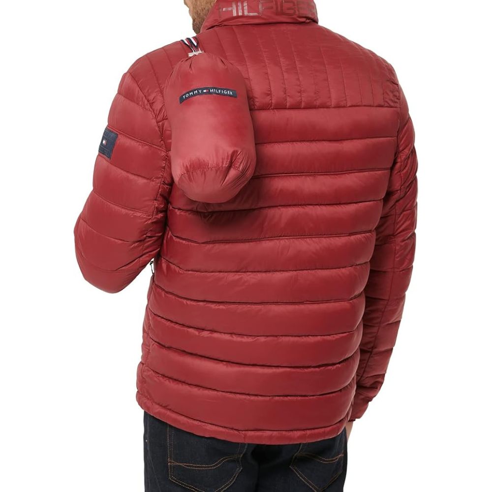 CASACA TOMMY HILFIGER ULTRA LOFT - ROJO - 3