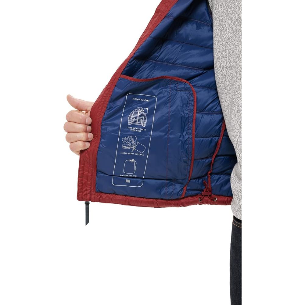 CASACA TOMMY HILFIGER ULTRA LOFT - ROJO - 4