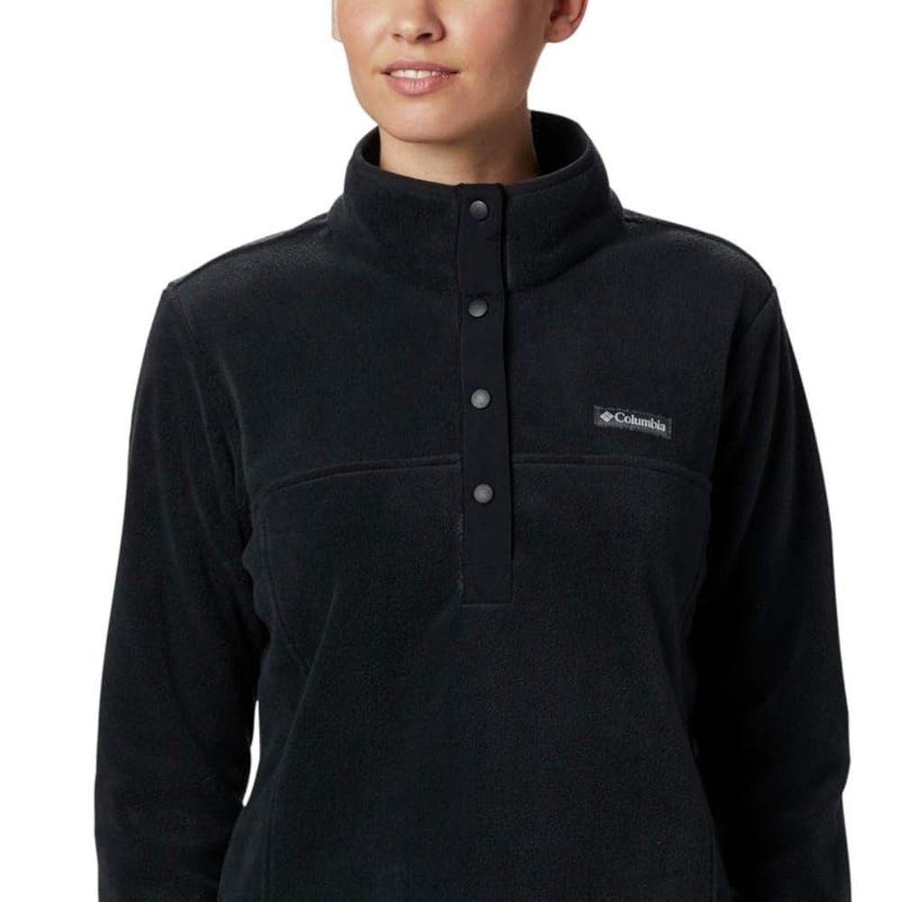 CASACA COLUMBIA POLAR PULLOVER SPRING - NEGRO - 5