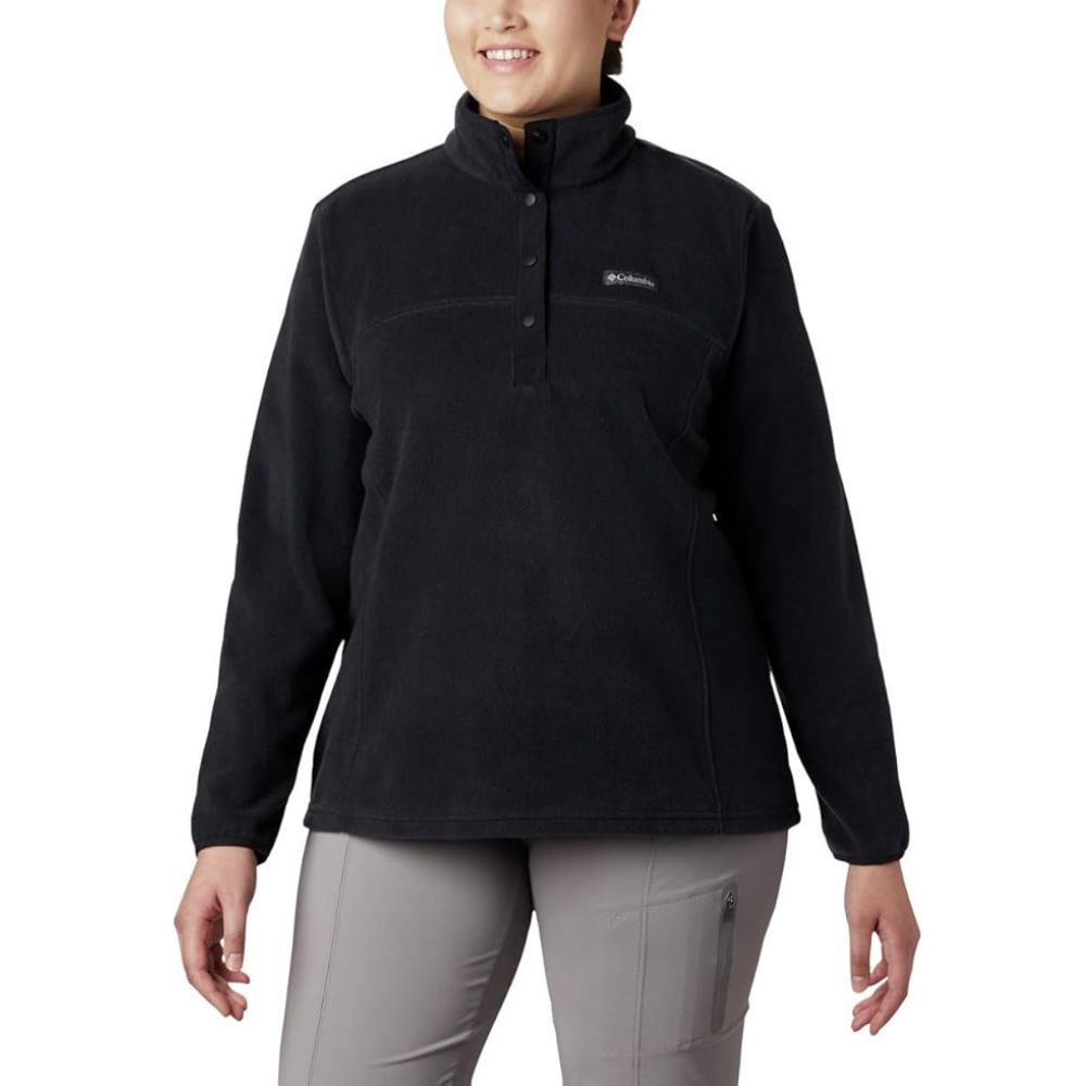CASACA COLUMBIA POLAR PULLOVER SPRING - NEGRO - 6