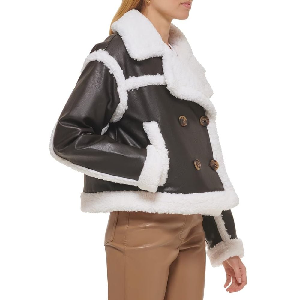 CASACA LEVI'S SHERPA MOTO JACKET - MARRÓN - 2