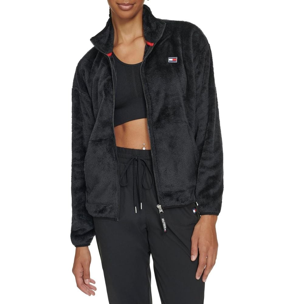 CASACA TOMMY HILFIGER SHERPA JACKET - NEGRO - 1