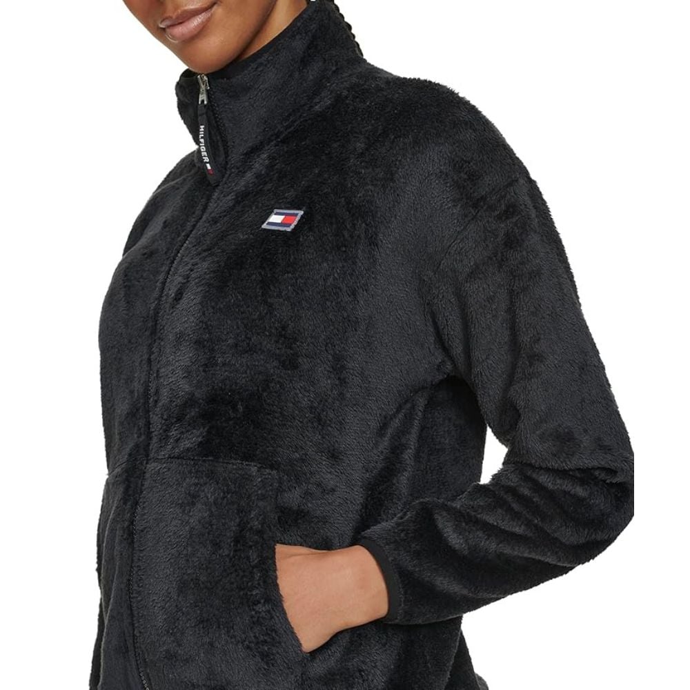 CASACA TOMMY HILFIGER SHERPA JACKET - NEGRO - 3