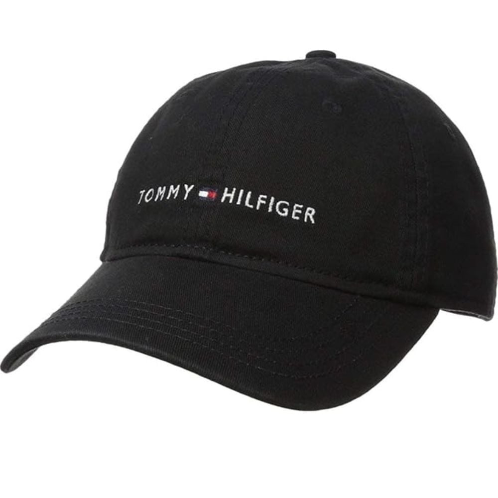 GORRA TOMMY HILFIGER BASEBALL LOGO - NEGRO - 1