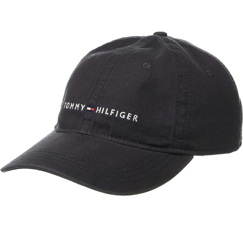 GORRA TOMMY HILFIGER BASEBALL LOGO - CARBÓN - 1