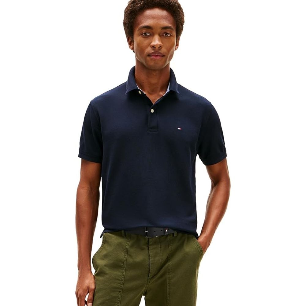 POLO TOMMY HILFIGER UV QUICK DRY - AZUL - 1
