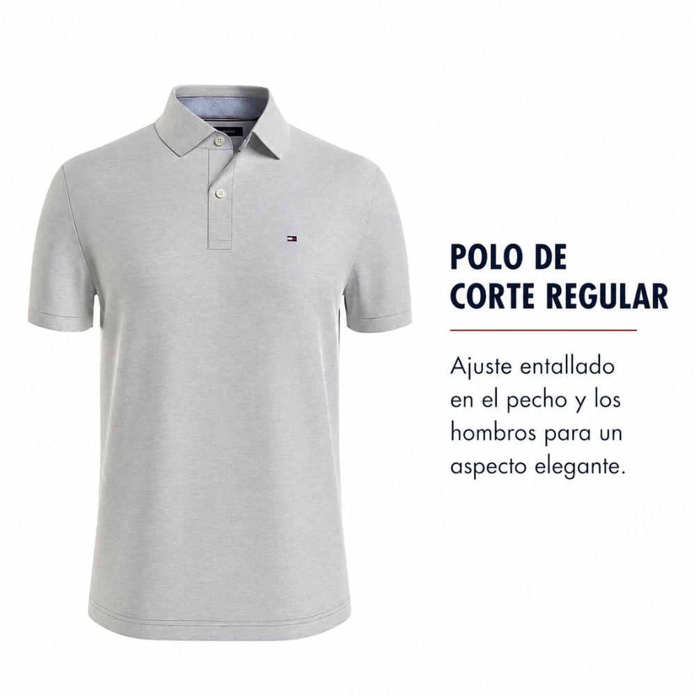 POLO TOMMY HILFIGER UV QUICK DRY - AZUL - 5