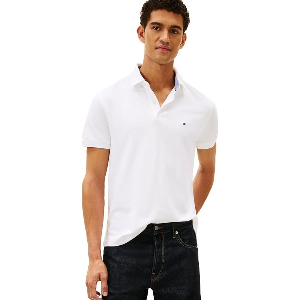 POLO TOMMY HILFIGER UV QUICK DRY - BLANCO - 1