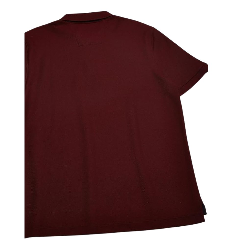 POLO NAUTICA PIQUE PERFORMANCE - BURGUNDY - 3
