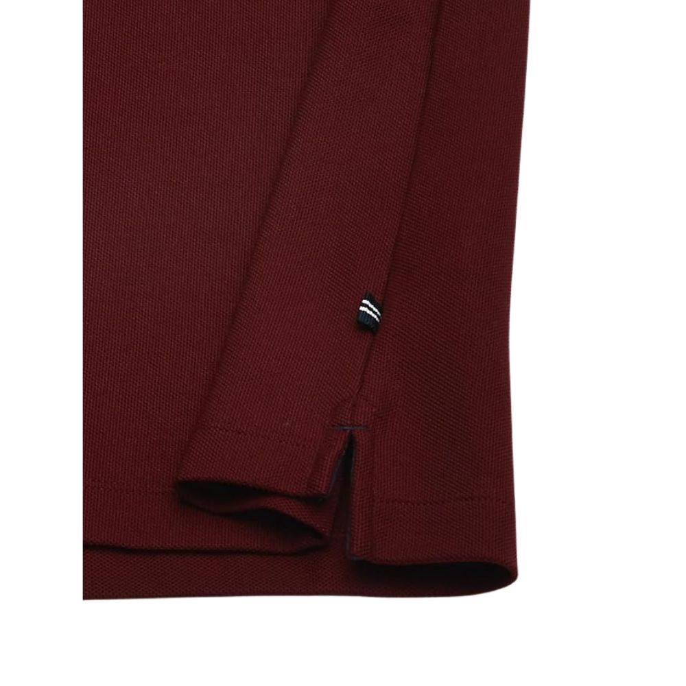 POLO NAUTICA PIQUE PERFORMANCE - BURGUNDY - 4