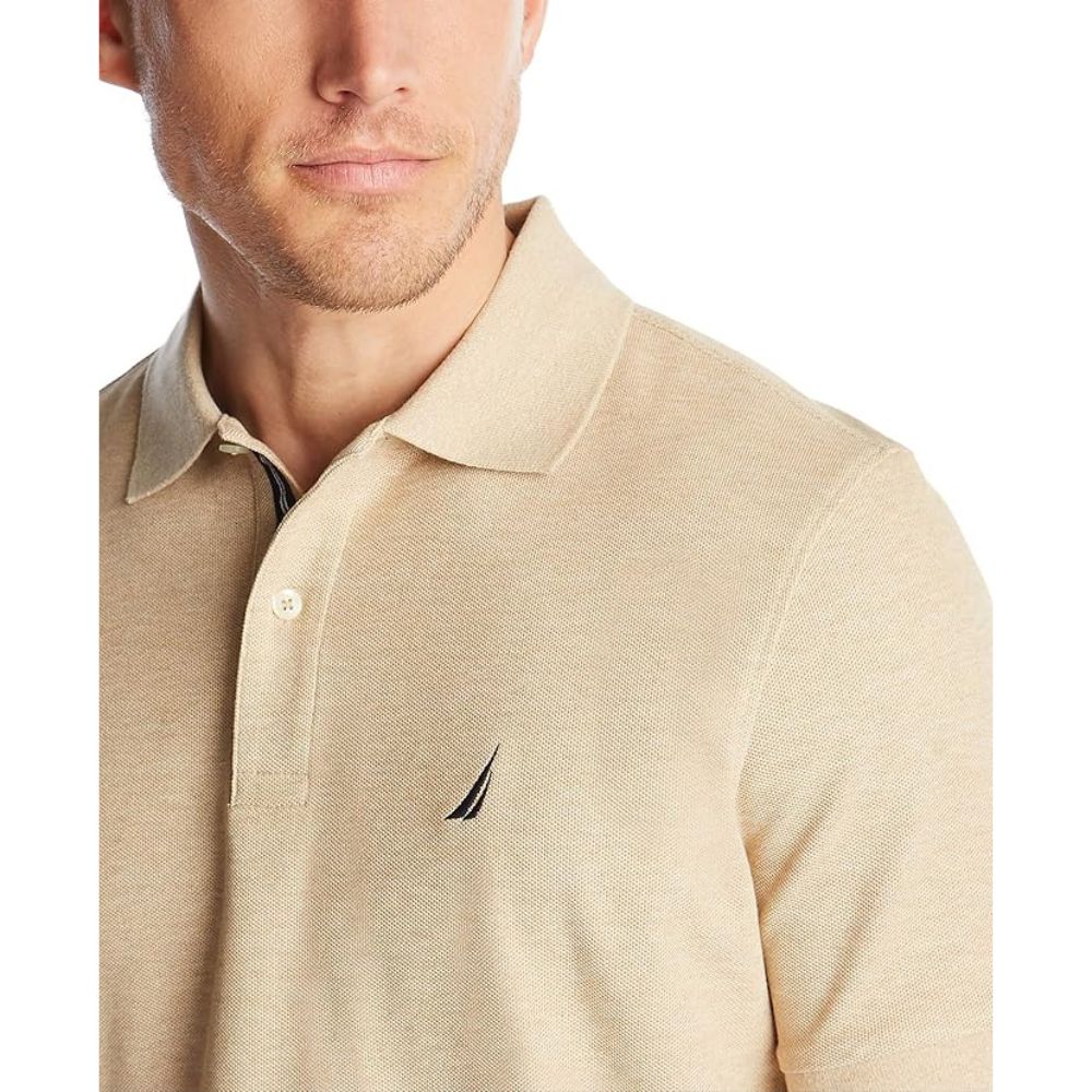 POLO NAUTICA PIQUE PERFORMANCE - CAMEL - 4