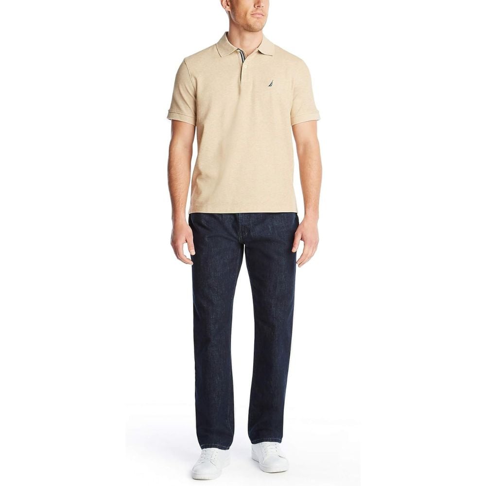 POLO NAUTICA PIQUE PERFORMANCE - CAMEL - 5