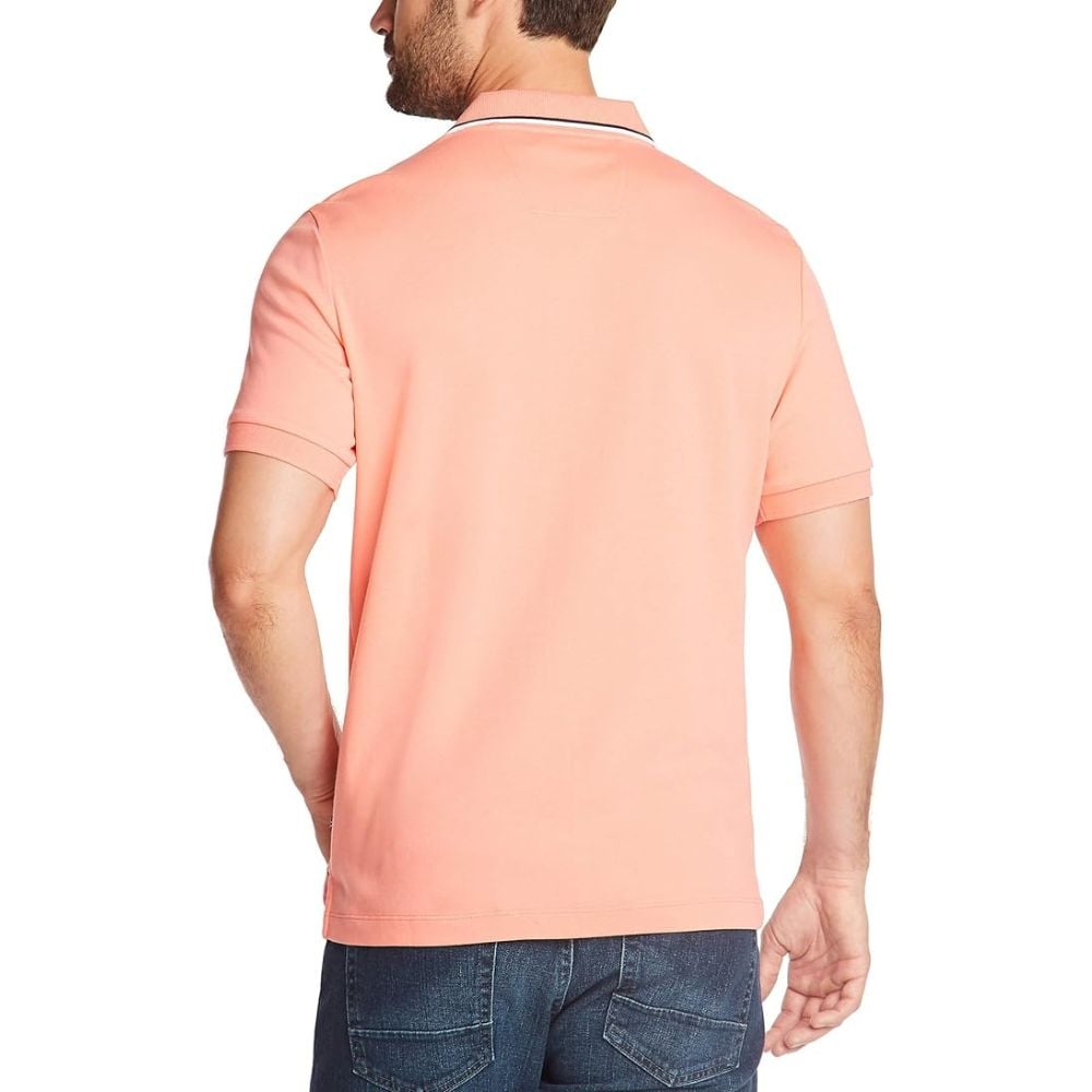 POLO NAUTICA CLASSIC FIT COLLAR - CORAL - 3